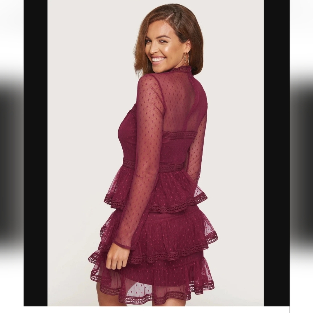NWT Bebe Lace Dress Size 6 - Picture 2 of 10